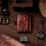 Мъжки кожен портфейл с вълк - естествена кожа - Image 21