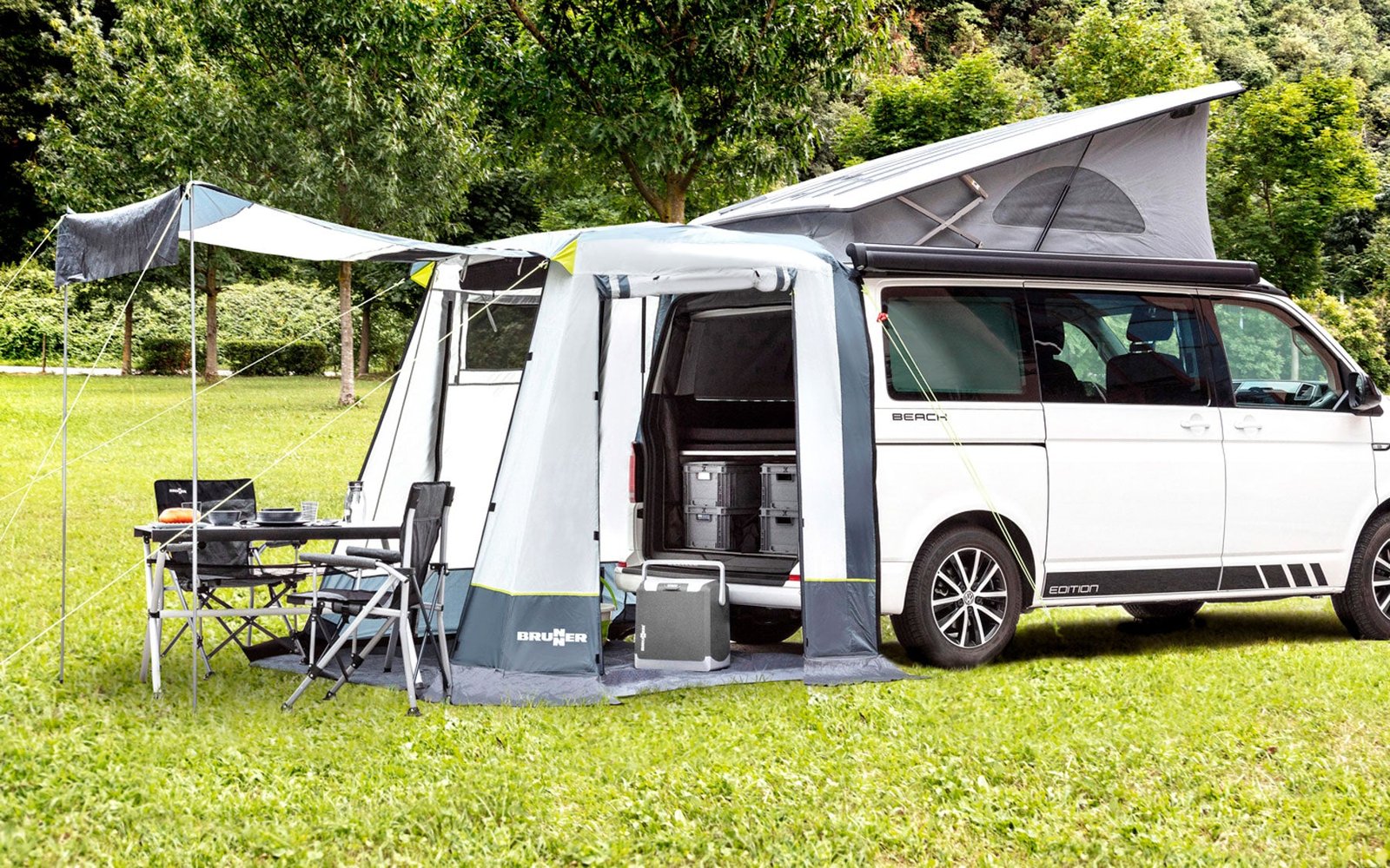 Палатка форселт за ван VW Transporter T5-T6 BRUNNER COMET