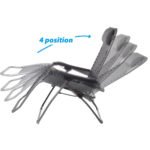 Сгъваем шезлонг за къмпинг, градина и плаж BRUNNER SWAN - Image 9