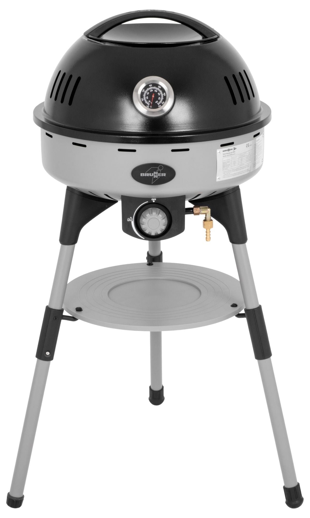 Преносимо газово барбекю с грил плоча BRUNNER DEVIL BBQRUISER HT30