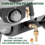 Преносимо газово барбекю с грил плоча BRUNNER DEVIL BBQRUISER HT30 - Image 6