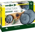 Сервиз за къмпинг чинии за хранене BRUNNER VENETIAN, за 4 човека, комплект 12 части - Image 3