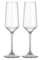 Чаши за вино просеко и шампанско нечупливи BRUNNER 2бр Модерен дизайн