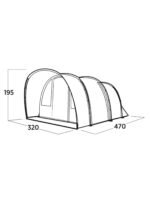 EASY CAMP Петместна палатка Skarvan 5 - Image 5