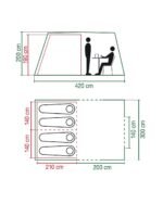 COLEMAN Палатка TENT COOK 4 - Image 3