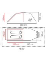 COLEMAN Двуместна палатка CORTES 2 - Image 9