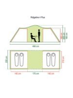 COLEMAN Палатка RIDGELINE 4 PLUS - Image 9