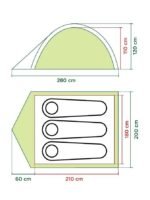COLEMAN Палатка Darwin 3 - Image 3