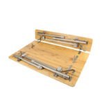 Сгъваема бамбукова маса за къмпинг GOCAMPY 3 размера - Image 4