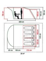 COLEMAN Палатка Rocky Mountain 5 Plus - Image 9