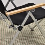 Сгъваем стол за къмпинг с накланяща облегалка GOCAMPY