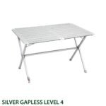 Сгъваема маса от алуминий, къмпинг, BRUNNER SILVER - Image 4