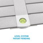 Сгъваема маса от алуминий, къмпинг, BRUNNER SILVER - Image 5