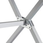 Сгъваема маса от алуминий, къмпинг, BRUNNER SILVER - Image 7