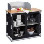 Сгъваем шкаф за къмпинг с плот бамбук GoCampy - Image 2