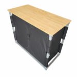 Сгъваем шкаф за къмпинг с плот бамбук GoCampy - Image 11