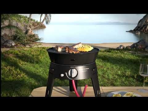 Компактно преносимо газово барбекю CADAC Safari Chef 30 LP Deluxe