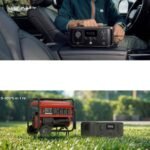 Безшумен малък агрегат за ток за зареждане на различна техника и устройства - EcoFlow RIVER 3 Portable Power Station 256Wh (черен) - Image 5