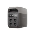 Портативна професионална електроцентрала за зареждане на устройства - EcoFlow DELTA 3 Portable Power Station 1024Wh (тъмносив)