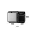 Иновативен портативен хладилник с фризер - EcoFlow Glacier Classic 55L Portable Fridge And Freezer (2025) (черен) - Image 11