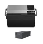 Комплект иновативен портативен хладилник с фризер, ледогенератор и батерия - EcoFlow Glacier Portable Fridge And Freezer With Ice Maker and Plug-in Battery Bundle