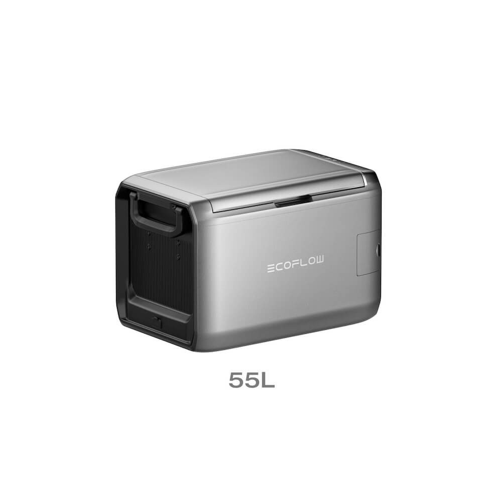 Иновативен портативен хладилник с фризер - EcoFlow Glacier Classic 55L Portable Fridge And Freezer (2025) (черен)