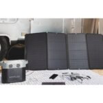 Сгъваем соларен панел зареждащ директно вашето устройство от слънцето - EcoFlow 160W Solar Panel (черен) - Image 2