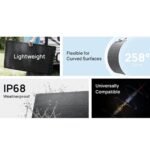 Гъвкав соларен панел зареждащ директно вашето устройство от слънцето - EcoFlow 100W Flexible Solar Panel (черен) - Image 5