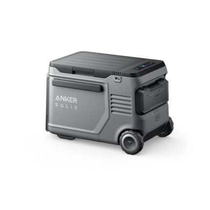 Иновативен портативен хладилник с фризер - Anker SOLIX EverFrost 2 Electric Cooler 40L With 288Wh Battery (тъмносив)
