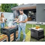 Иновативен портативен хладилник с фризер - Anker SOLIX EverFrost 2 Electric Cooler 40L With 288Wh Battery (тъмносив) - Image 4