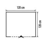 Душ кабина и тоалетна палатка Berger 120 х 120 см Pop-up - Image 2