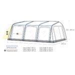 Надуваем форселт за каравана Westfield Ceres 911см - 1120 см - Image 3