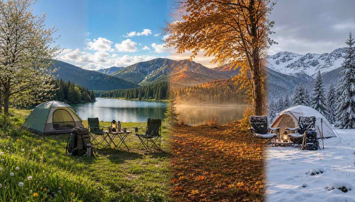 Къмпинг през сезоните