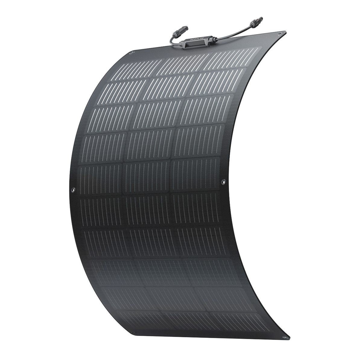 100WFlexible.jpg Гъвкав соларен панел за покрив на кола, кемпер или каравана EcoFlow 100W Flexible - Image 1