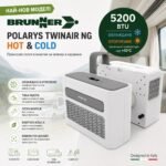 Сплит климатик Brunner Polarys Twinair NG Hot & Cold 5200 BTU - Image 2