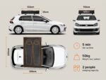 TentBox Lite 2.0 – Покривна палатка за автомобил - Image 6