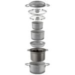 Комплект тенджери за готвене за къмпинг BRUNNER GOURMET ROCK 9+1 22см - Image 2