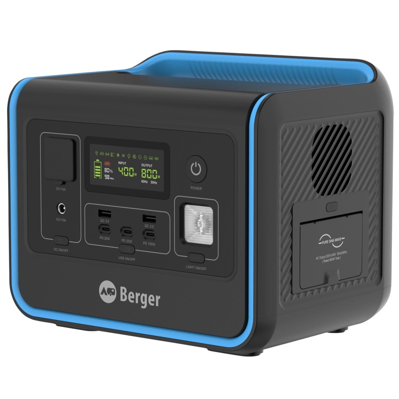 Zariadna_stancia_BEPS_800w_1_a433c35f-a6a1-4849-904c-8853bf3c9627.jpg Berger Energy BEPS 800 – Преносима зарядна станция 512 Wh | 800 W - Image 1
