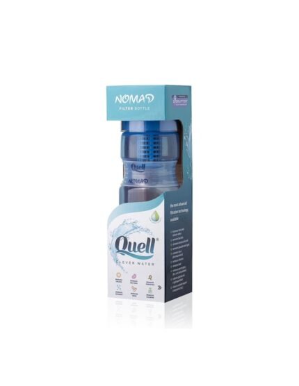 Бутилка с филтър quell nomad - синя