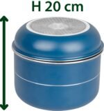 Комплект съдове за готвене за къмпинг 7+1 BRUNNER CAREZZA 22см - Image 4