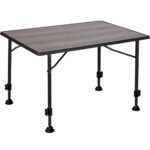Къмпинг маса с регулеруеми крака BRUNNER LINEAR GREYWOOD