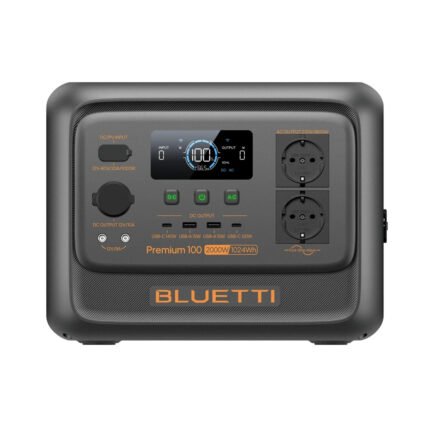 Преносима зарядна станция Bluetti Premium 100 V2 – 1024 Wh, 2000 W
