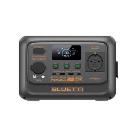Преносима зарядна станция Bluetti Premium 30 V2 – 320 Wh, 600 W