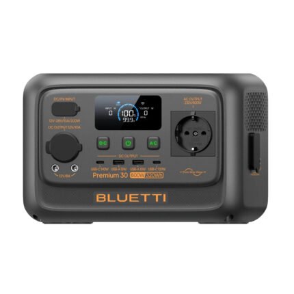 Преносима зарядна станция Bluetti Premium 30 V2 – 320 Wh, 600 W