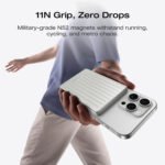 Външна батерия EcoFlow RAPID Mag 5K – 5000 mAh, магнитно безжично зареждане